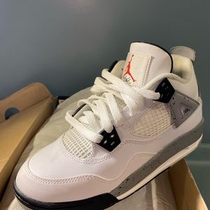 Jordan Cement 4s | Size 5Y